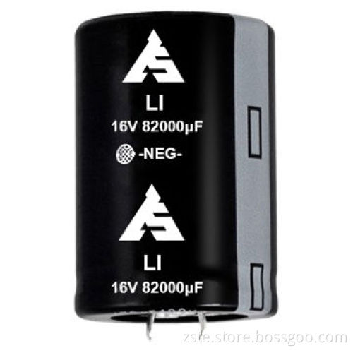 Snap-in Aluminum Electrolytic Capacitor, LI, 16V, 82000ufNew